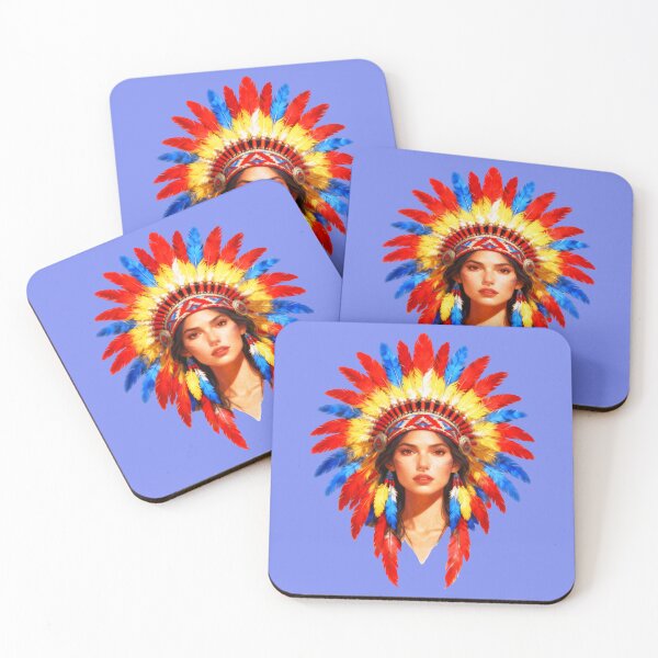 Item preview, Majestic Native American Headdress Design 3 designed and sold by DigitalandPhoto.