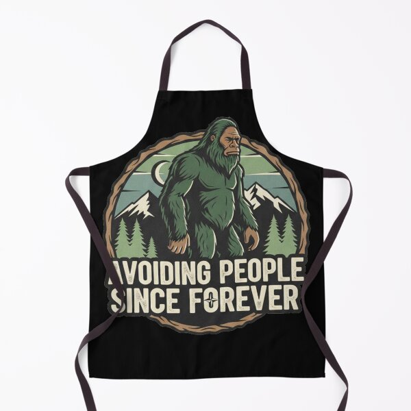 Item preview, Avoiding People Since Forever — Humorous Sasquatch Mountain Design designed and sold by unthinkabletees.