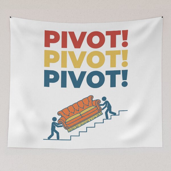 Item preview, Pivot! Pivot! Pivot! Couch Moving Scene Friends designed and sold by Screen Lore.
