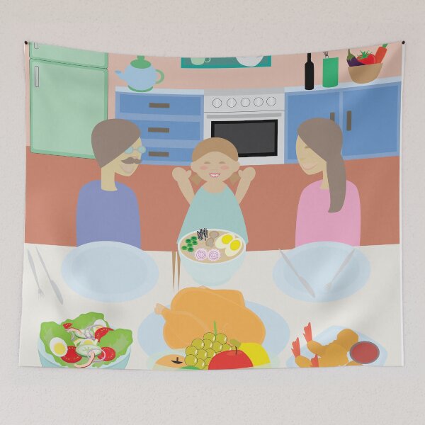 Item preview, Family Dinner designed and sold by ROSE ANN BANILAR.