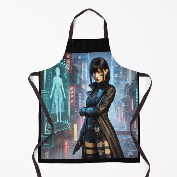 Item preview, Detective Ariadna-7-Cyberpunk designed and sold by ChidaStore.