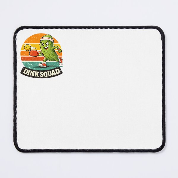 Item preview, Dink Squad Pickleball – Funny Pickle Character Retro Sunset designed and sold by JoyverseStudio.