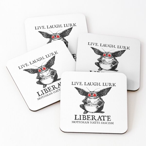 Item preview, Mothman Live Laugh Lurk Liberate designed and sold by RandyHaskins.