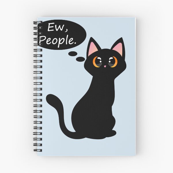 Item preview, Cat disgusted by people designed and sold by Soft Chaos Studios.