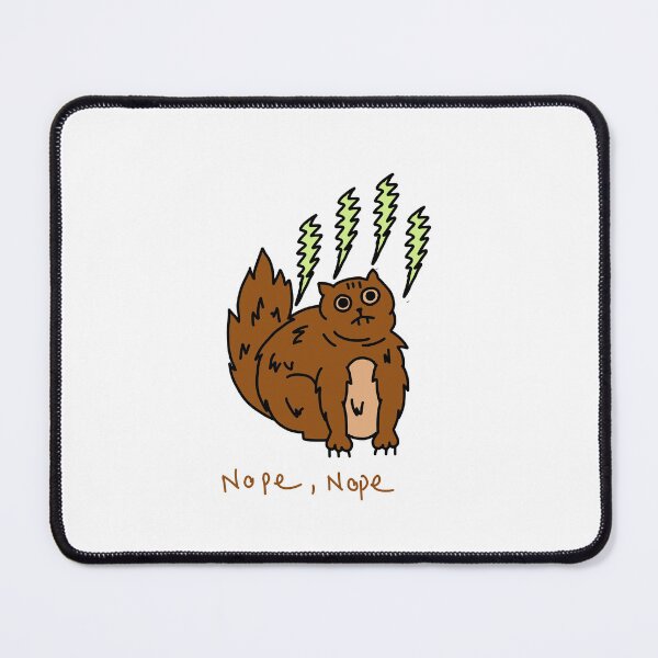 Item preview, Nope, Nope Cat Illustration designed and sold by Baby-Care.