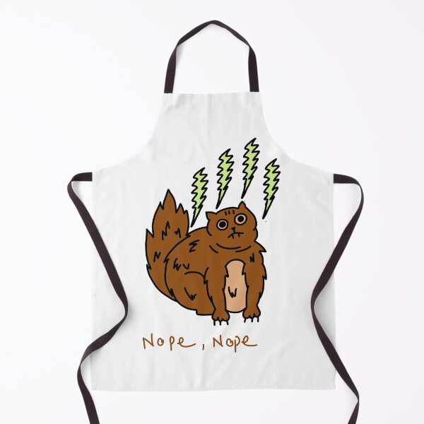 Item preview, Nope, Nope Cat Illustration designed and sold by Baby-Care.