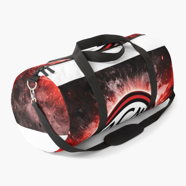 Item preview, AC Milan Inspired Fiery Crest – Red & Black Football Fan Art designed and sold by RAVisuals.