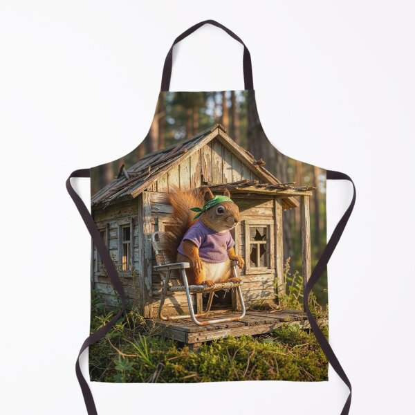 Item preview, Red Squirrel Enjoys a Sunny Morning designed and sold by Tridentulus.