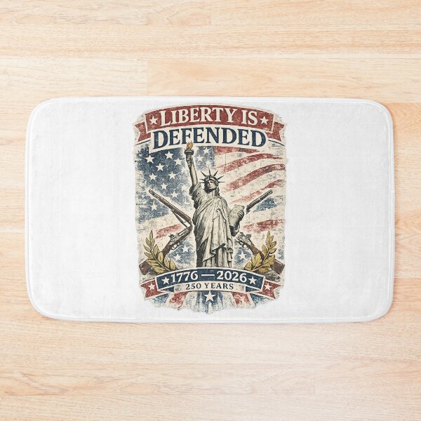 Item preview, Liberty Is Defended Statue of Liberty Vintage (1776–2026 | 250 Years) designed and sold by PoliticalArtist.