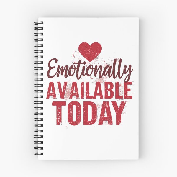 Item preview, Emotionally Available Today designed and sold by RisingWolfStudio.