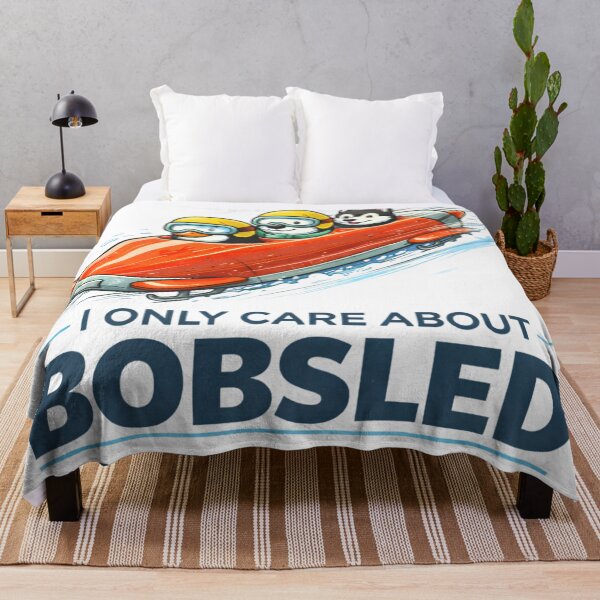 Item preview, Cute Bobsled Animals Funny Winter Quote designed and sold by AnnDesignStudio.