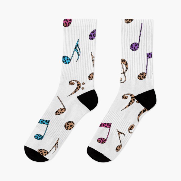 Item preview, Leopard Print Musical Notes designed and sold by mezzilicious.