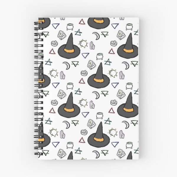 Item preview, Witchy witchcraft spells elements pattern designed and sold by Mariecobiz.