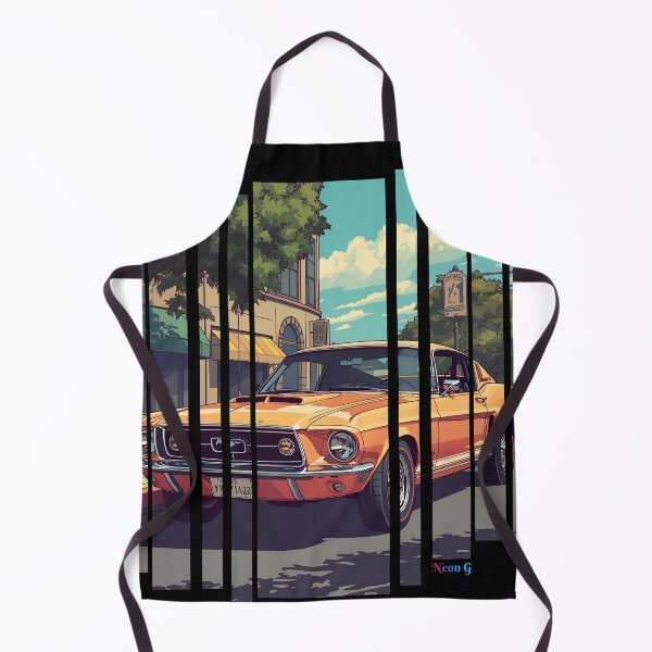Item preview, For Mustan Fastbac 1967, retro illustration 5 designed and sold by Neon G.