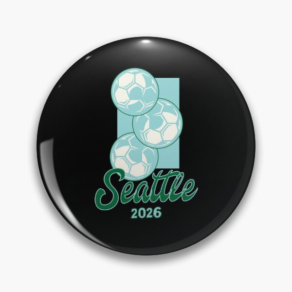 Item preview, Seattle Soccer 2026 Host City - Emerald City Fan Gear designed and sold by gomofo1974.