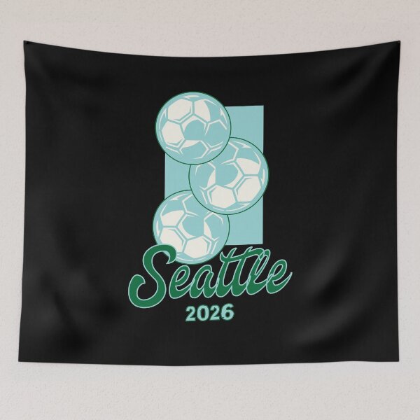 Item preview, Seattle Soccer 2026 Host City - Emerald City Fan Gear designed and sold by gomofo1974.