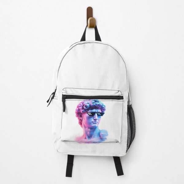 Item preview, Vaporwave David Statue - Neon Retro Art designed and sold by ExpertEsche.