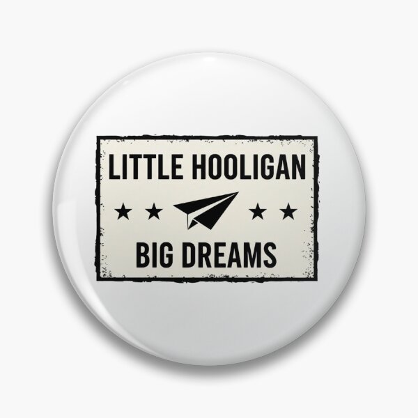 Item preview, Little Hooligan Big Dreams Grunge T-Shirt Gift designed and sold by Merchifyme2000.