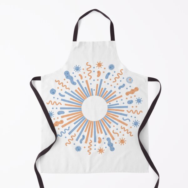 Item preview, Microscopic Sunburst - Abstract Geometric Biology Art designed and sold by VibePrintsHub.