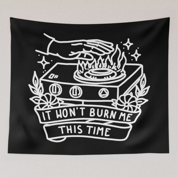 Item preview, It Won't Burn Me This Time (White) designed and sold by veampleo.