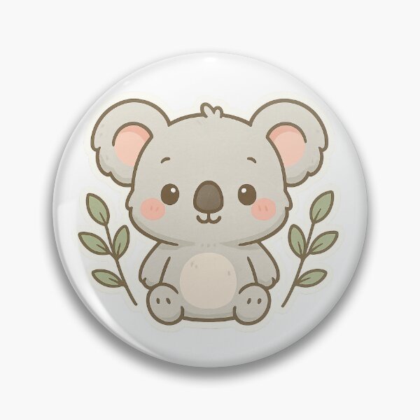 Item preview, Pastel Happy Koala Stickers designed and sold by StickMint.