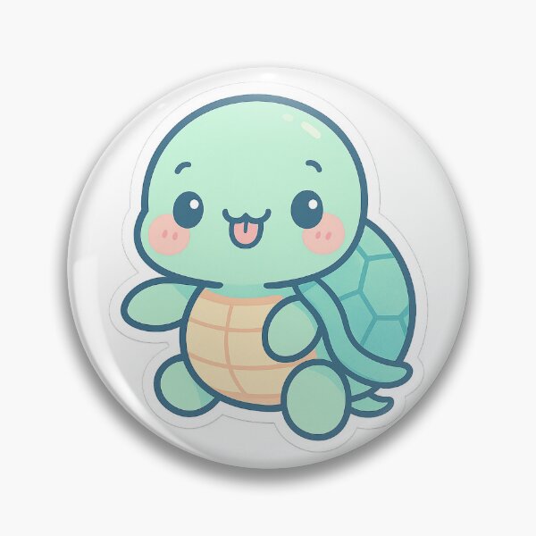 Item preview, Cute Silly Turtle Sticker designed and sold by StickMint.