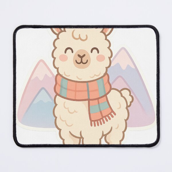 Item preview, Pastel Happy Llama Stickers designed and sold by StickMint.