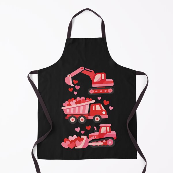 Item preview, Valentine Excavator Love Truck designed and sold by FreshVibe Prints.