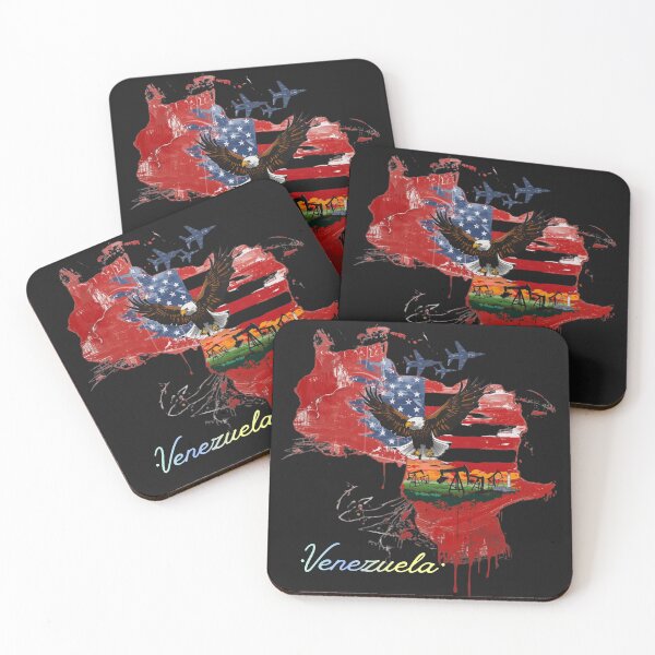 Item preview, American Eagle Over Venezuela - Patriotic Oil Liberation designed and sold by TitanRN.