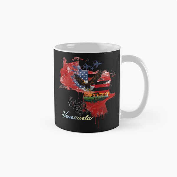 Item preview, American Eagle Over Venezuela - Patriotic Oil Liberation designed and sold by TitanRN.