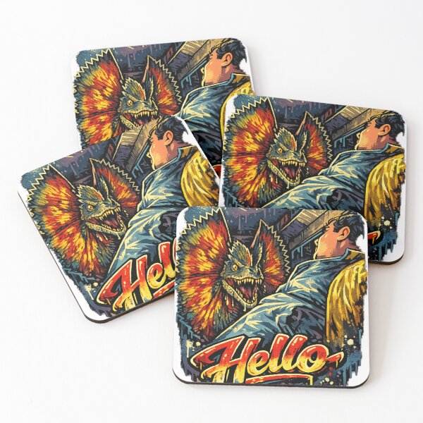 Item preview, Hello Dilophosaurus designed and sold by MAN TO ART Designlab.