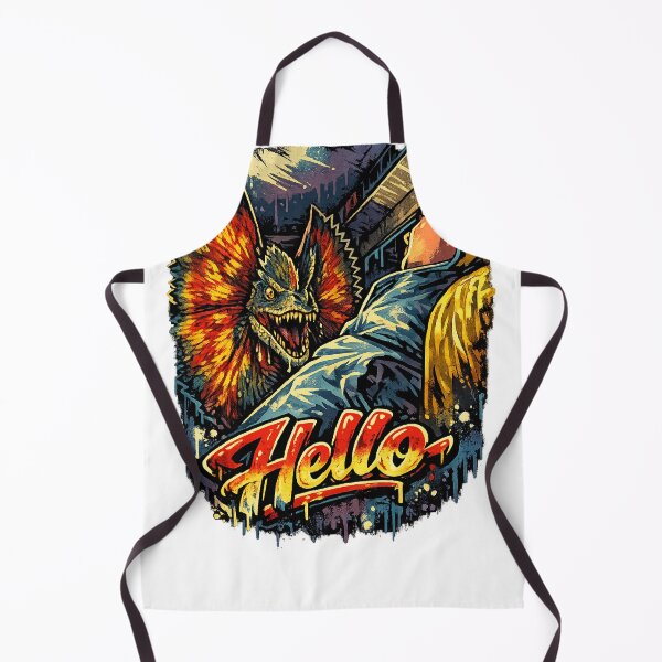 Item preview, Hello Dilophosaurus designed and sold by MAN TO ART Designlab.