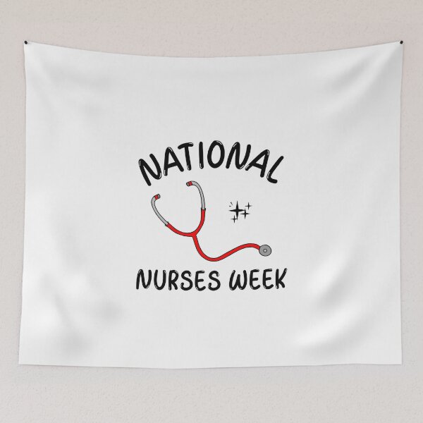 Item preview, National Nurse Week Stethescope designed and sold by Sartoris Art.