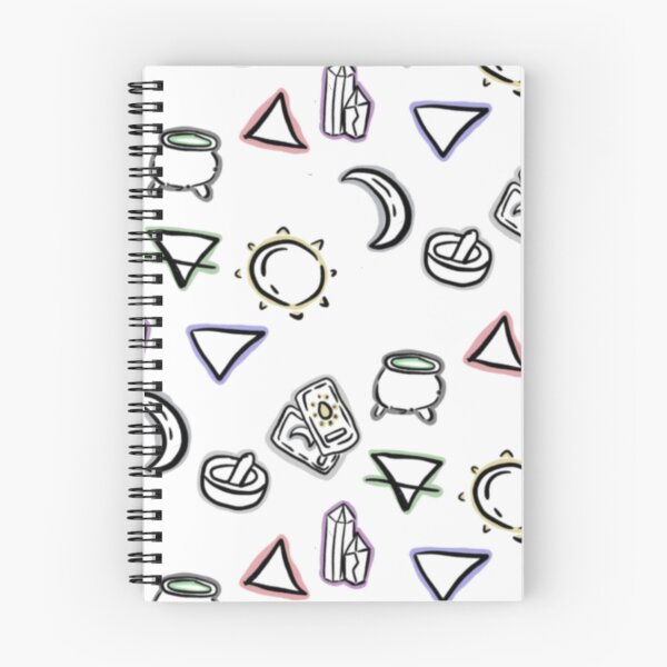 Item preview, Linework Witchy witchcraft spells elements pattern designed and sold by Mariecobiz.