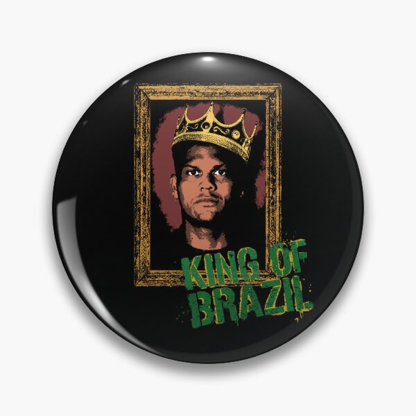Item preview, King of Brazil – Evanilson Crowned | AFC Bournemouth Football Art designed and sold by ChezDezigns.