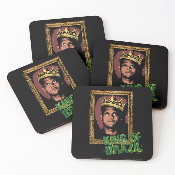 Item preview, King of Brazil – Evanilson Crowned | AFC Bournemouth Football Art designed and sold by ChezDezigns.