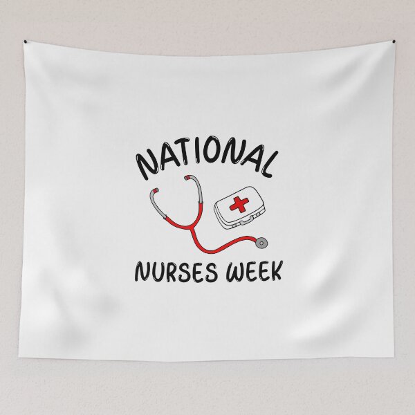 Item preview, National Nurse Week Stethescope designed and sold by Sartoris Art.