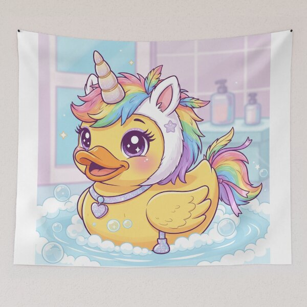Item preview, Unicorn Rubber Ducky designed and sold by mezzilicious.