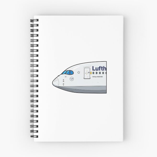 Item preview, Lufthansa A350 Cockpit & Nose – Commercial Jetliner Art designed and sold by AnasQureshi.
