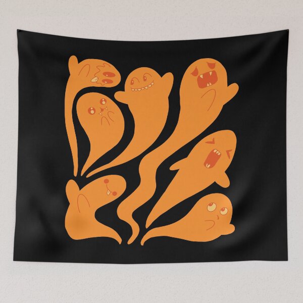 Item preview, Fun Ghost With Black Background  designed and sold by missmann.