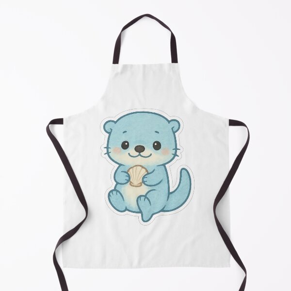 Item preview, Cozy Relaxed Otter Sticker designed and sold by StickMint.