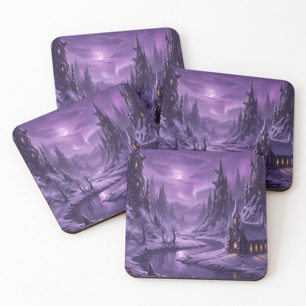 Item preview, Purple Night in the Gothic Frost designed and sold by starwanderer7.