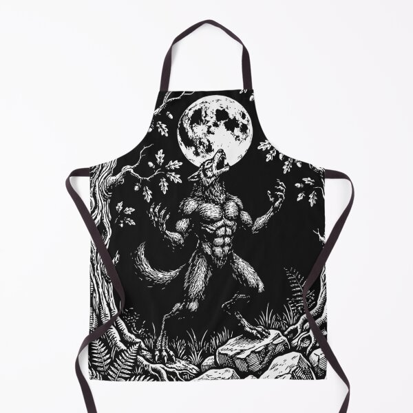 Item preview, Werewolf Full Moon Forest Vintage Beast Folklore designed and sold by Y-Vibes.