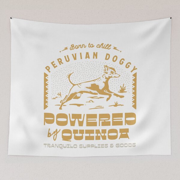 Item preview, Peruvian doggy Powered by quinoa - Tranquilo suplies & goods designed and sold by Sebastian Salas.
