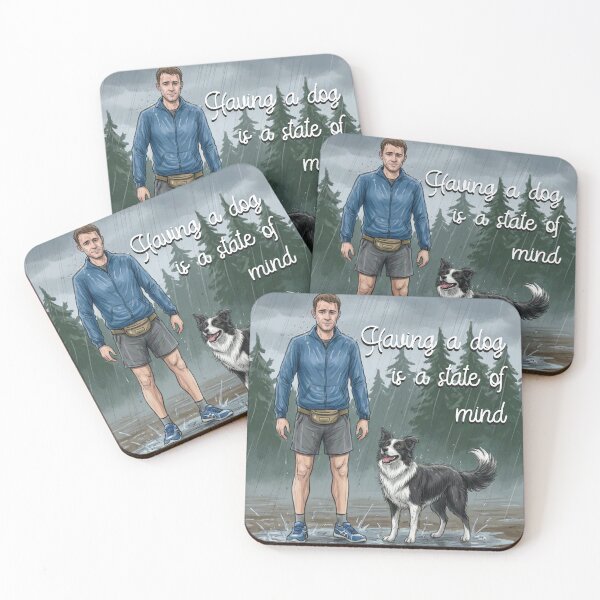Item preview, Having a Dog Is a State of Mind designed and sold by jusmich.
