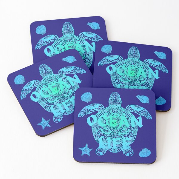 Item preview, OCEAN LIFE Gradient designed and sold by GOLDENGARDENART.