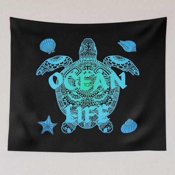 Item preview, OCEAN LIFE Gradient designed and sold by GOLDENGARDENART.