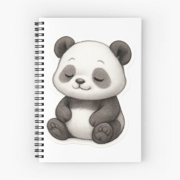 Item preview, Pastel Relaxed Panda Sticker designed and sold by StickMint.