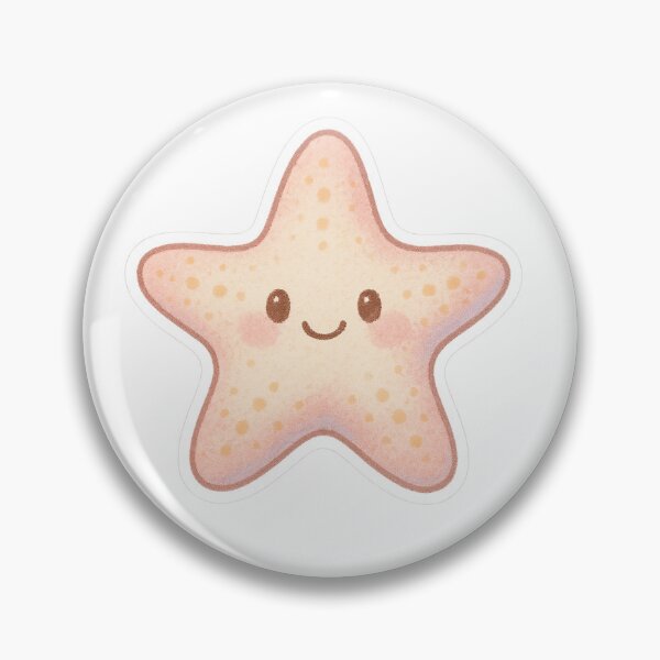 Artikelvorschau, Cute Dreamy Starfish Sticker entworfen und verkauft von StickMint.