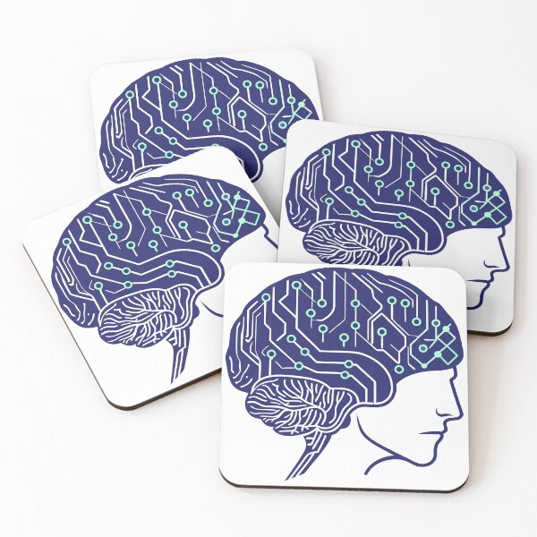 Item preview, Circuit Board Brain : Funny AI Tech Geek Gift designed and sold by Shirtely.